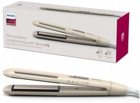 Prostownica do włosów ceramiczna jonizacja SenseIQ złota Philips BHS838/00