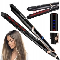 Prostownica do włosów Podczerwień Jonizacja + KRĘCI WŁOSY 2w1 PRO KAMEI