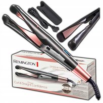 PROSTOWNICA + LOKÓWKA do WŁOSÓW REMINGTON Curl&Straight Confidence SOLIDNA