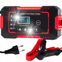 Prostownik automatyczny samochodowy ŁADOWARKA AKUMULATORA smart LCD 12V Inny producent
