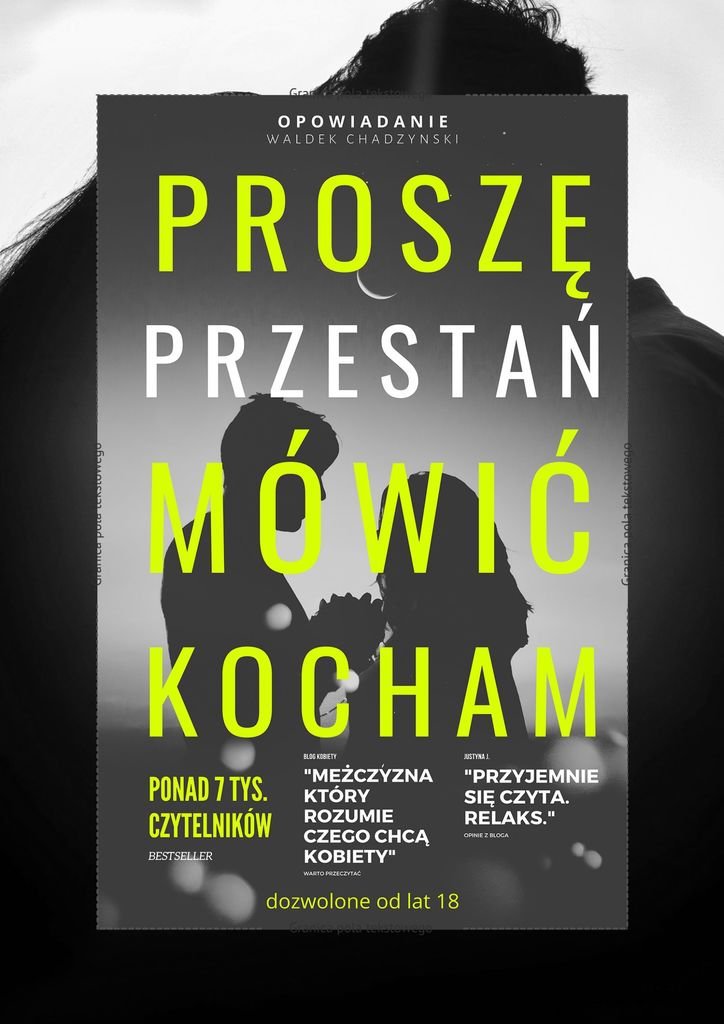 Proszę przestań mówić kocham - ebook epub