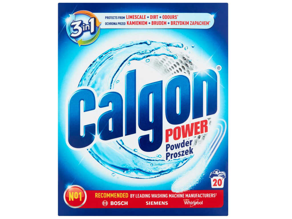 Proszek Zmiękczający Wodę, Calgon Acticlean 2W1, 500 G Calgon Sklep