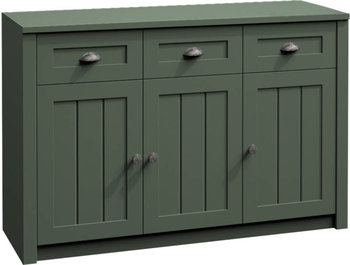 Prowansja Green K3SP - komoda 3 drzwiowa 3 szuflady - Gała Meble