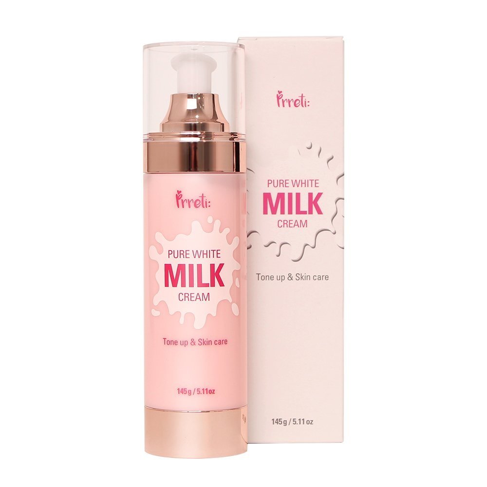 Prreti Pure White Milk Rozjaśniający Krem Do Twarzy Z Proteinami Mleka 145 G Sklep Empik Com