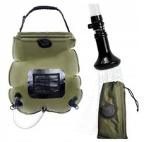 Prysznic Turystyczny Solarny Z Termometrem 20L Xxl Kemping