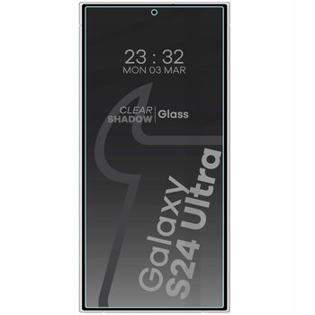 Prywatyzujące szkło hartowane Bizon Glass Clear Shadow do Galaxy S24 Ultra, przyciemniane - Bizon