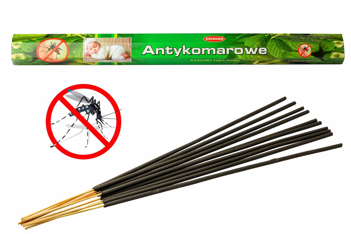 Фото - Відлякувачі комах і тварин Mosquito Przeciw Komarowe Kadzidło Anty  Na Komary 120Min Duże 