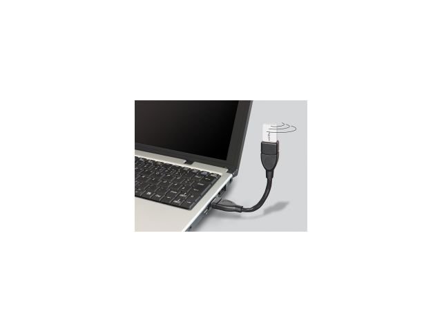 Zdjęcia - Kabel Delock Przedłużacz  USB-A, 15 cm 