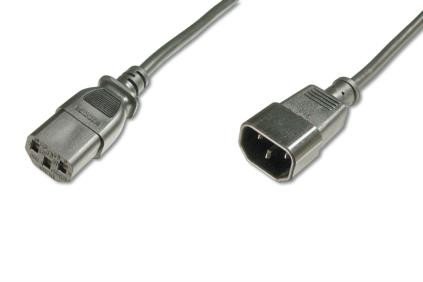 Zdjęcia - Kabel ASSMANN Przedłużacz IEC C14 , 1.2 m 