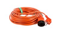 Przedłużacz kosiarkowy ogrodowy 25m pomarańczowy 2x1 Elgotech PK-1025 Elgotech