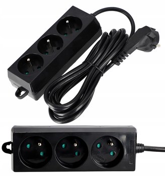 Przedłużacz Listwa Zasilająca Sieciowa 3 Metry 3 Gniazda 230V - inna (Inny)