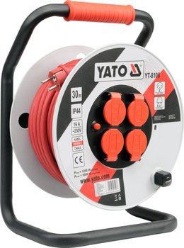 Przedłużacz plastikowy bęben YATO, 40 m, 3x2,5 mm  - YATO