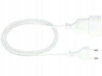 Przedłużacz pojedynczy płaski 1m biały - JONEX