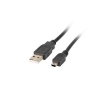 Przedłużacz USB 2.0-Mini USB LANBERG, 0.3 m Lanberg