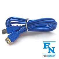 Przedłużacz USB 3.0 ekranowany typ A-A (gniazdo - wtyk) o długości 1.6 m North Bayou