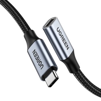 Przedłużający kabel USB-C 3.1 Gen2 UGREEN US372, 4K, 100W, 0.5m (czarny) - uGreen