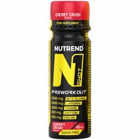 Przedtreningówka NUTREND N1 Shot 60ml Kofeina Guarana Beta-Alanina Wiśnia Nutrend