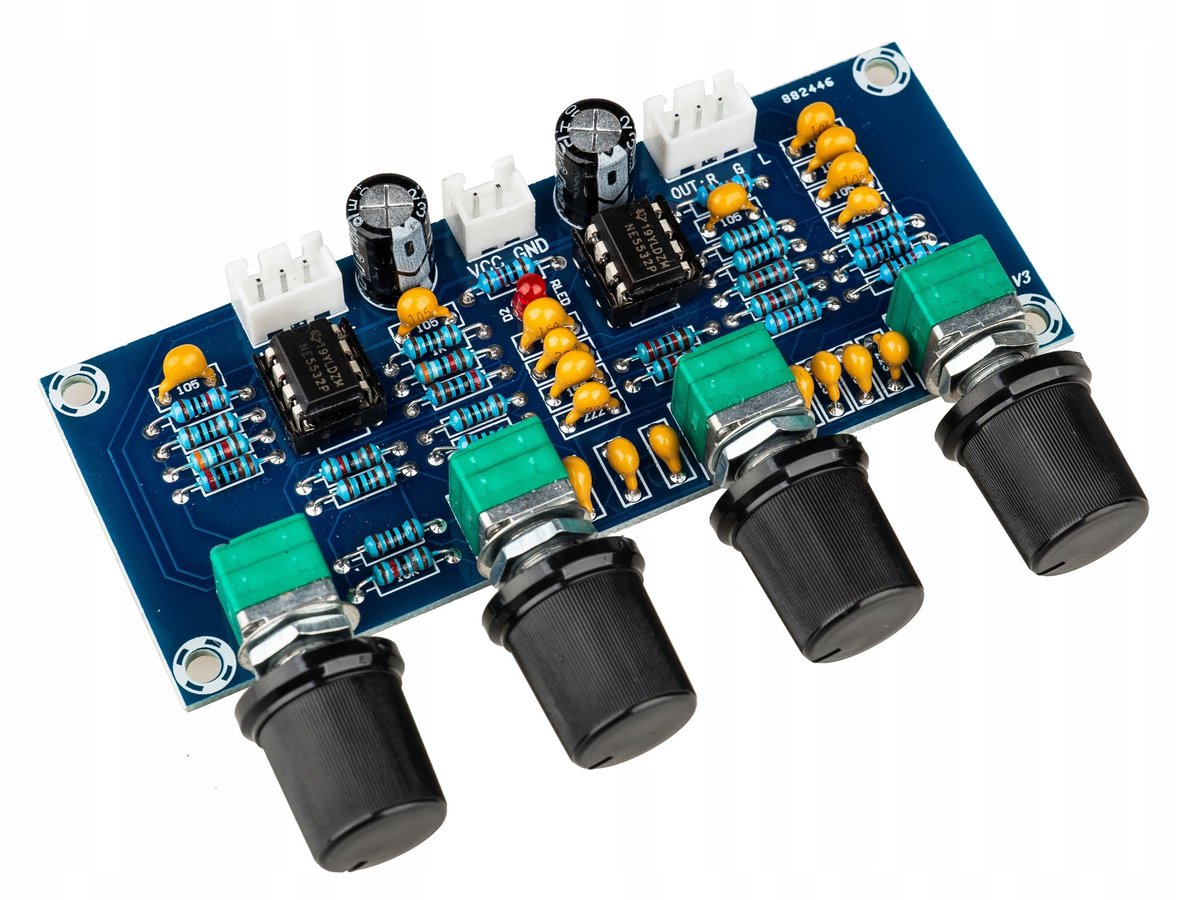 PRZEDWZMACNIACZ audio XH-A901 stereo 12-24 NE5532 - Inny producent ...