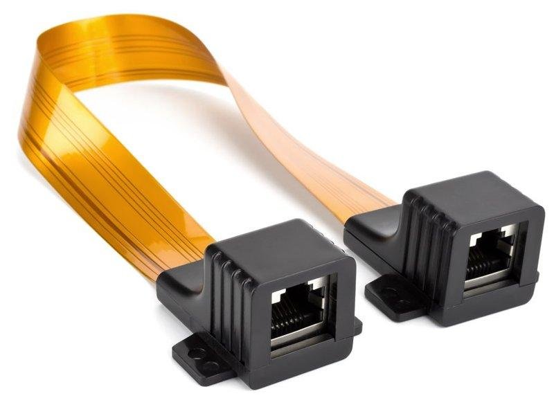 Prechodka Rj45 Przejście Okienne LAN na Kabel Internetowy RJ45 - Lanberg | Sklep EMPIK.COM