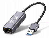 Przejściówka Adapter Karta Sieciowa USB 3.0 Ethernet RJ45 do laptopa LAN