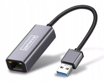 Przejściówka Adapter Karta Sieciowa USB 3.0 Ethernet RJ45 do laptopa LAN - Zenwire