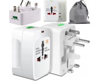 PRZEJŚCIÓWKA ADAPTER PODRÓŻNY UNIWERSALNY WTYCZKA GNIAZDKA POLSKA USA UK EU Inny producent