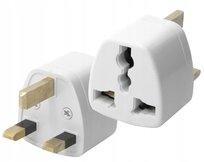 Przejściówka Angielska Adapter Polska - Anglia Gniazdko Wtyczka typ G EU UK Inna marka