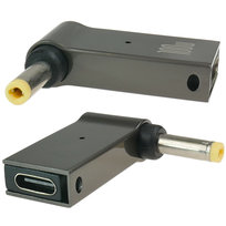 Przejściówka zasilania adapter wtyk USB-C do 4,0x1,7mm HP | Aluminium