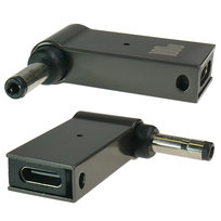 Przejściówka zasilania adapter wtyk USB-C do 4,0x1,7mm HP LENOVO | Alu