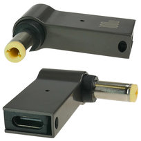 Przejściówka zasilania adapter wtyk USB-C do 5,5x2,5mm ASUS ACER TOSHIBA
