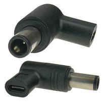 Przejściówka zasilania adapter wtyk USB-C do 7,4x5,0mm +pin HP