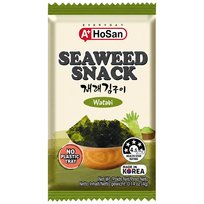 Przekąska z alg morskich A+ HoSan wasabi 4 g - chrupiąca, z Korei, bez plastikowej tacki Inny producent