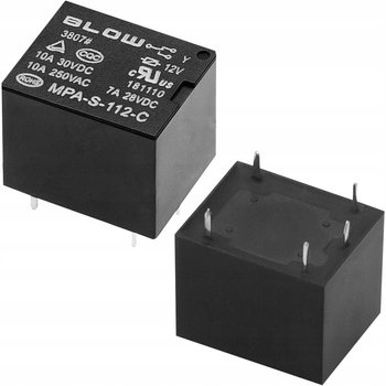 Przekaźnik 12V 10A miniaturowy BLOW MPAS112C 4088 - Blow