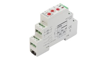 Przekaźnik czasowy 2P 8A 0,1sek-576h 230V AC, 24V AC/DC wielofunkcyjny PCU-510DUO - F&F