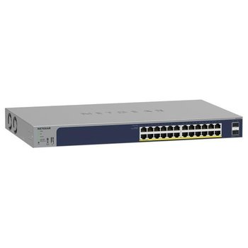 Przełącznik - NETGEAR - GS724TPP - 24 Portowy Gigabit - Smart - PoE+ - 2x porty SFP+ - Netgear