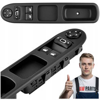 Przełącznik Panel Sterowania Podnoszenia Szyb Peugeot 307 2001-2011 6554.E4 Inna marka