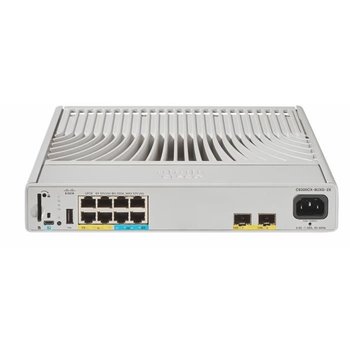 Przełącznik sieciowy Cisco Catalyst C9200CX-8UXG-2X-E Zarządzany L2/L3 Power over Ethernet (PoE) Szary - Cisco