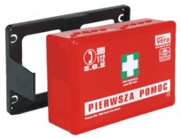 Przemysłowa apteczka pierwszej pomocy STANDARD 13157 w pudełku z tworzywa Vera