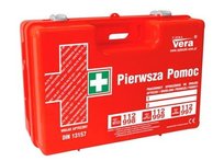 Przemysłowa apteczka pierwszej pomocy TOP 20 2 x DIN13157 w walizce z tworzywa ABS VERA