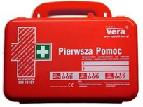 Przemysłowa apteczka pierwszej pomocy TOP 4 13167 w pudełku z tworzywa ABS Vera VERA