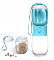 Przenośna Butelka Na Karmę Wodę Jedzenie Psa Kota