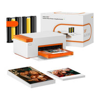 Przenośna drukarka do zdjęć Liene Amber M110 4x6" z 60 arkuszami papieru 4x6" Inna marka