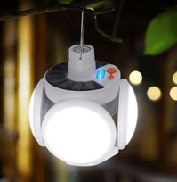 Przenośna Lampka Solarna Kempingowa Led Składana Piłka Led 4-Listna Inna marka