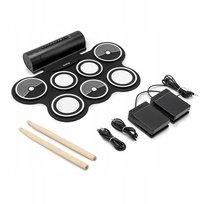 Przenośna Perkusja Elektryczna Zwijana Drum Pad + Pałeczki Inny producent