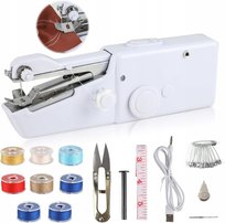 PRZENOŚNA RĘCZNA MINI ELEKTRYCZNA MASZYNA DO SZYCIA Z AKCESORIAMI DO SZYCIA