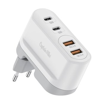 Przenośna, składana ładowarka sieciowa 2x USB + 2x USB type-C PD 40W / QC 18W - Inny producent