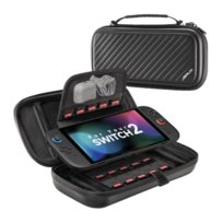Przenośne Etui Futerał Obudowa JSAUX dla NINTENDO SWITCH 2 - Kieszeń na gry