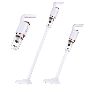 Przenośny bezprzewodowy odkurzacz 120 W ręczny odkurzacz pionowy do twardych podłóg, dywanów, sierści zwierząt, samochodu, 8500 Pa, moc ssania, 600 ml, pojemnik zbierający ze szczotką podłogową - Inny producent