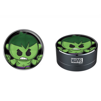 Przenośny głośnik bezprzewodowy 3W Hulk 001 Marvel Zielony - Marvel