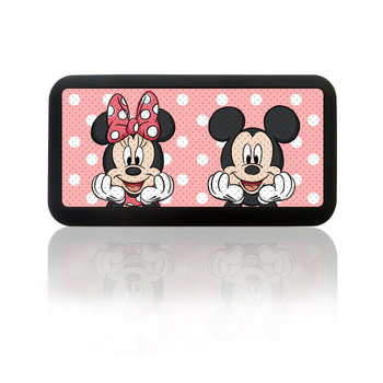 Przenośny głośnik bezprzewodowy 3W medium Mickey i Minnie 001 Disney Różowy - Disney